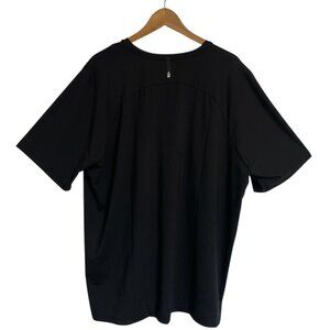 NWT The North Face Shirt Mens 2XL XXL Black Short Sleeve Performance Active Fit